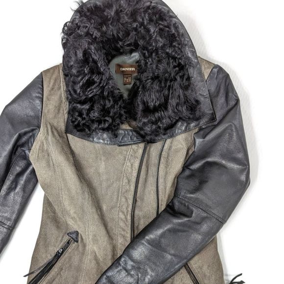 Danier Leather Shearling Jacket - Picture 3 of 13